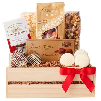 Sweet Snacks Gift Crate