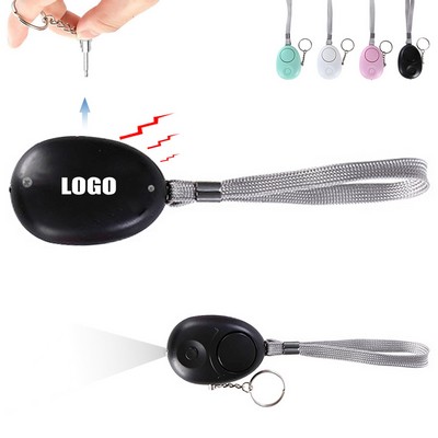 Safety Alarm Keychain w/LED Light